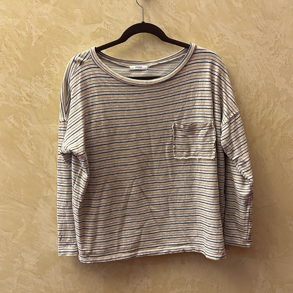 Striped Long Sleeve Tee